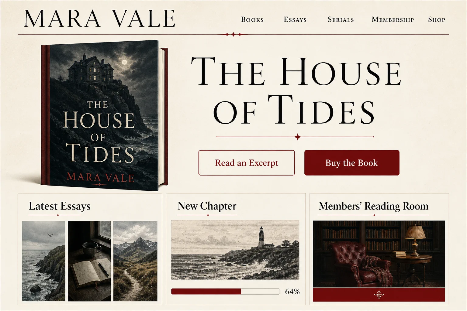 Ink and Chapter author template