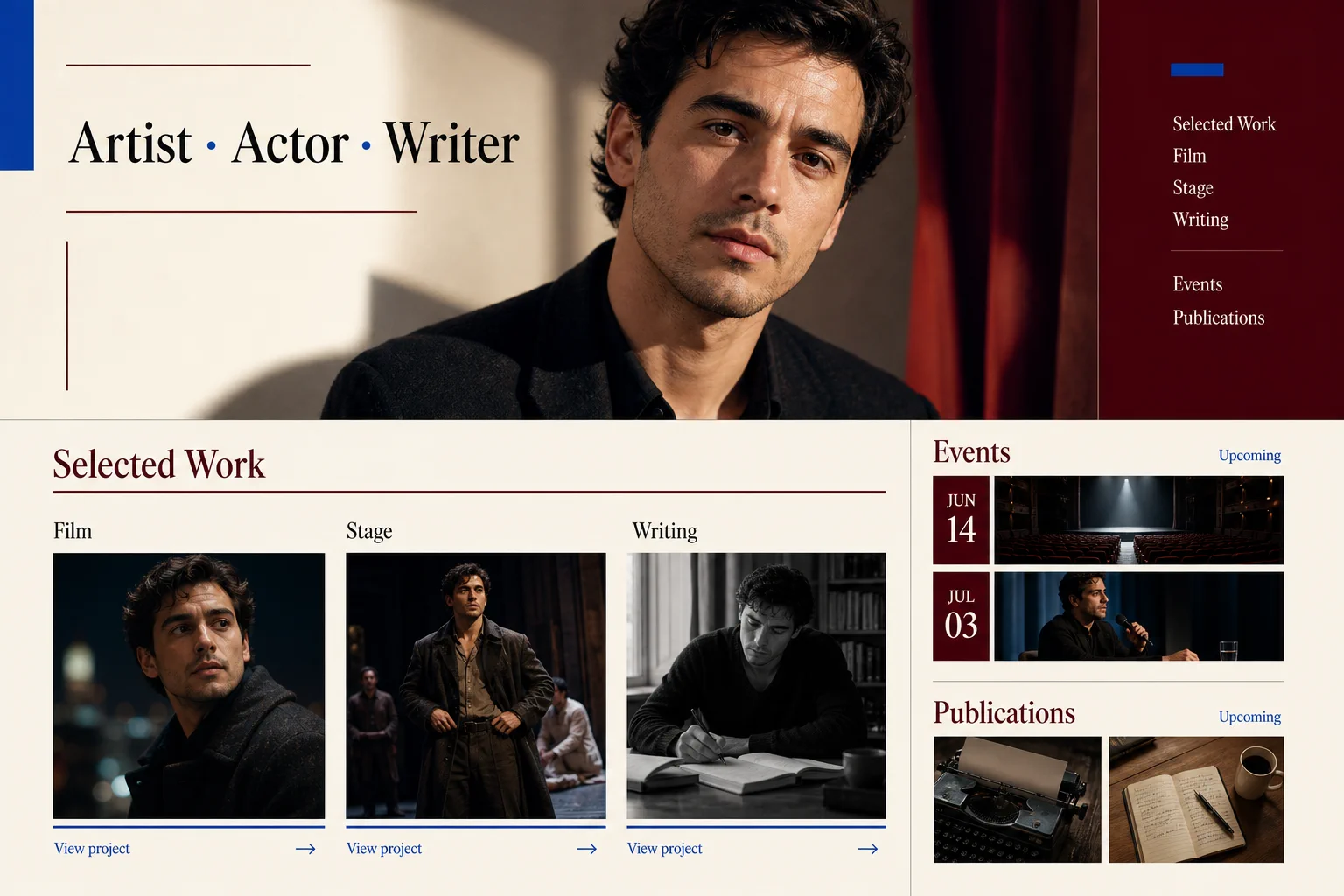 Canvas Signature actor template
